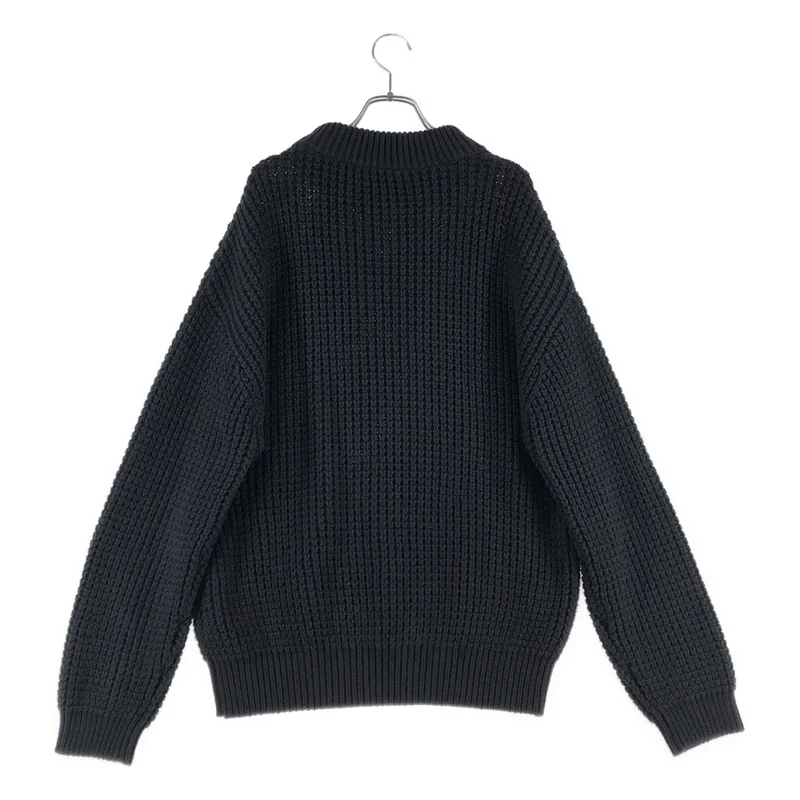 CABaN / キャバン | 2023AW | コットンカシミヤワッフル モックネックプルオーバー ニット / ユニセックス | F | メンズ