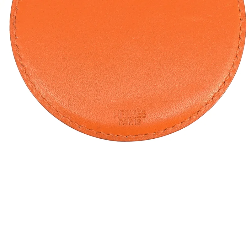 HERMES / エルメス | レザー ミラー ネックレス 小物 |