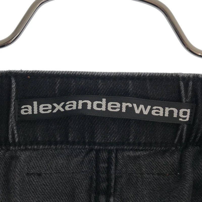 ALEXANDER WANG / アレキサンダーワン | ロゴエンボス バルーン デニム パンツ | 23 | レディース