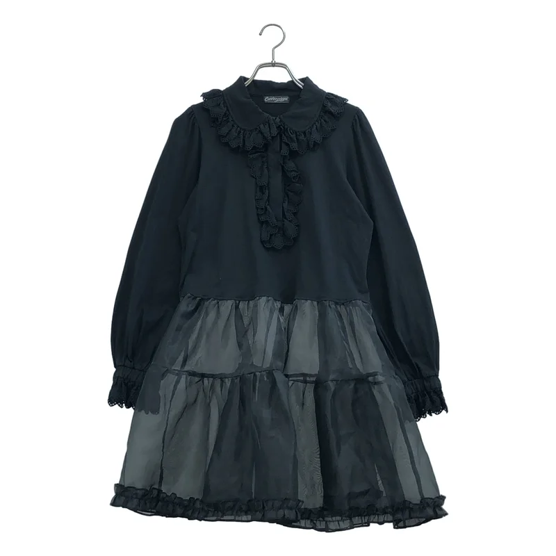 Candy Stripper / キャンディストリッパー | LACE COLLAR POLO ONEPIECE | F | レディース