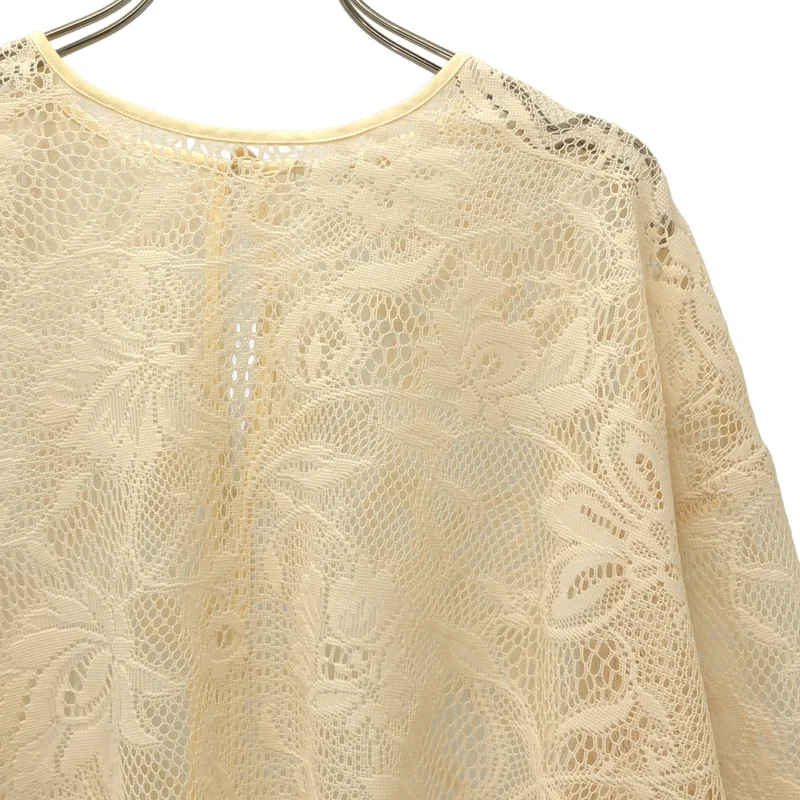 Uhr / ウーア | 2024SS | Lace Over Tops レース カットソー | F | レディース