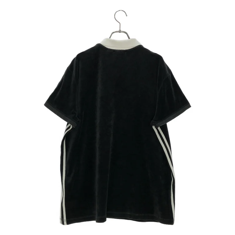 ALEXANDER WANG / アレキサンダーワン | × adidas / ベロアポロシャツ | L | メンズ