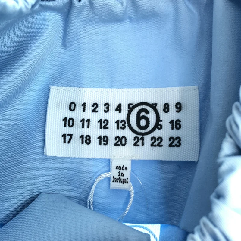 MM6 Maison Margiela / エムエムシックスメゾンマルジェラ | 2024SS | カットオフ ギャザーネック ブラウス | 36 | レディース