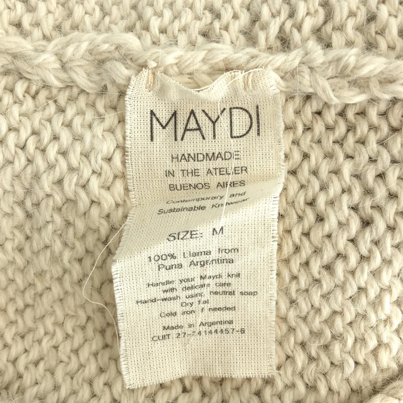 MAYDI / マイディ | ALTIPLANO / ラマウール ハイネック ニット ベスト | M | レディース