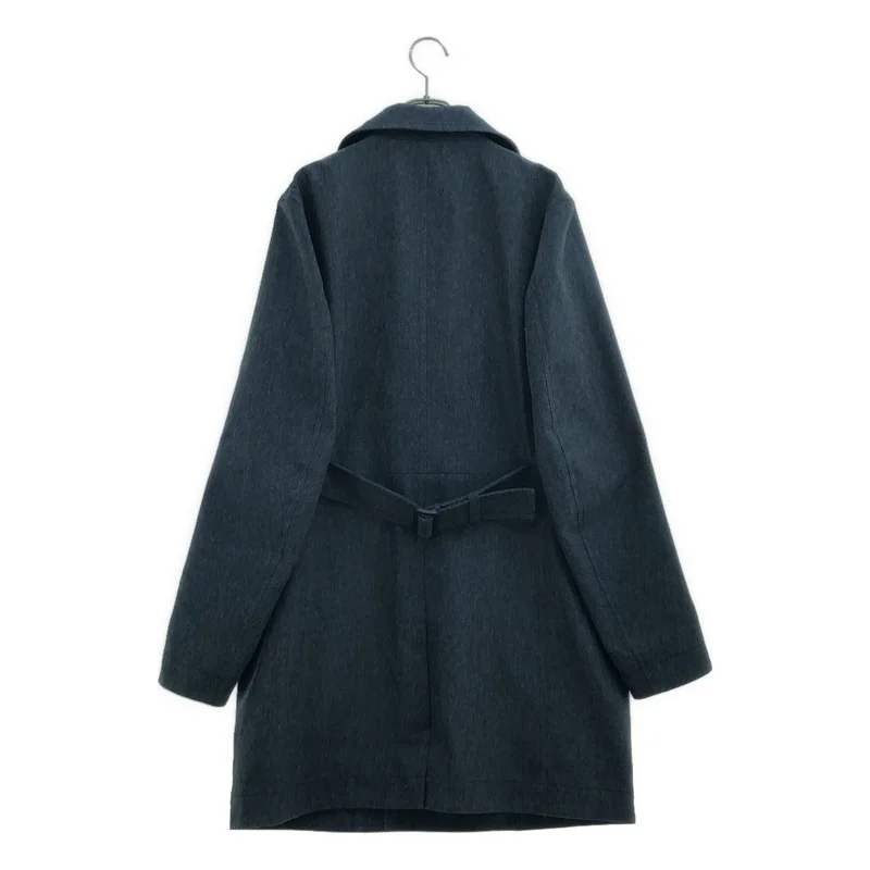 DIESEL / ディーゼル | デニムライク ロゴボタン コート フーディ | M | メンズ