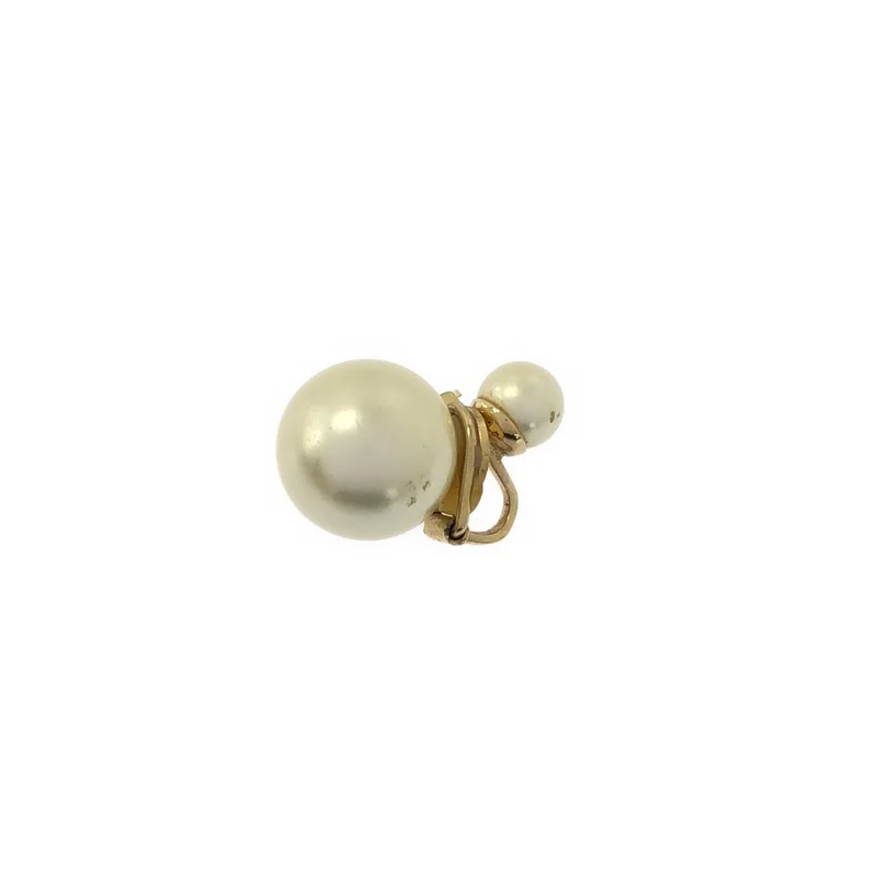Dior | Pearl Hoop Earrings | – KLD