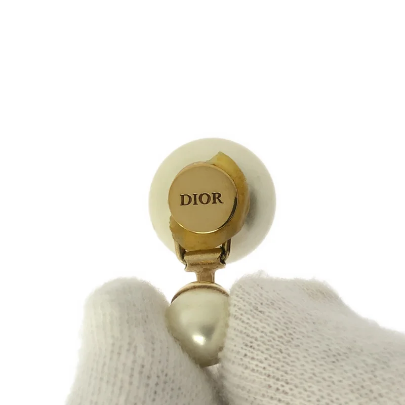 Dior / ディオール | パール フープピアス |