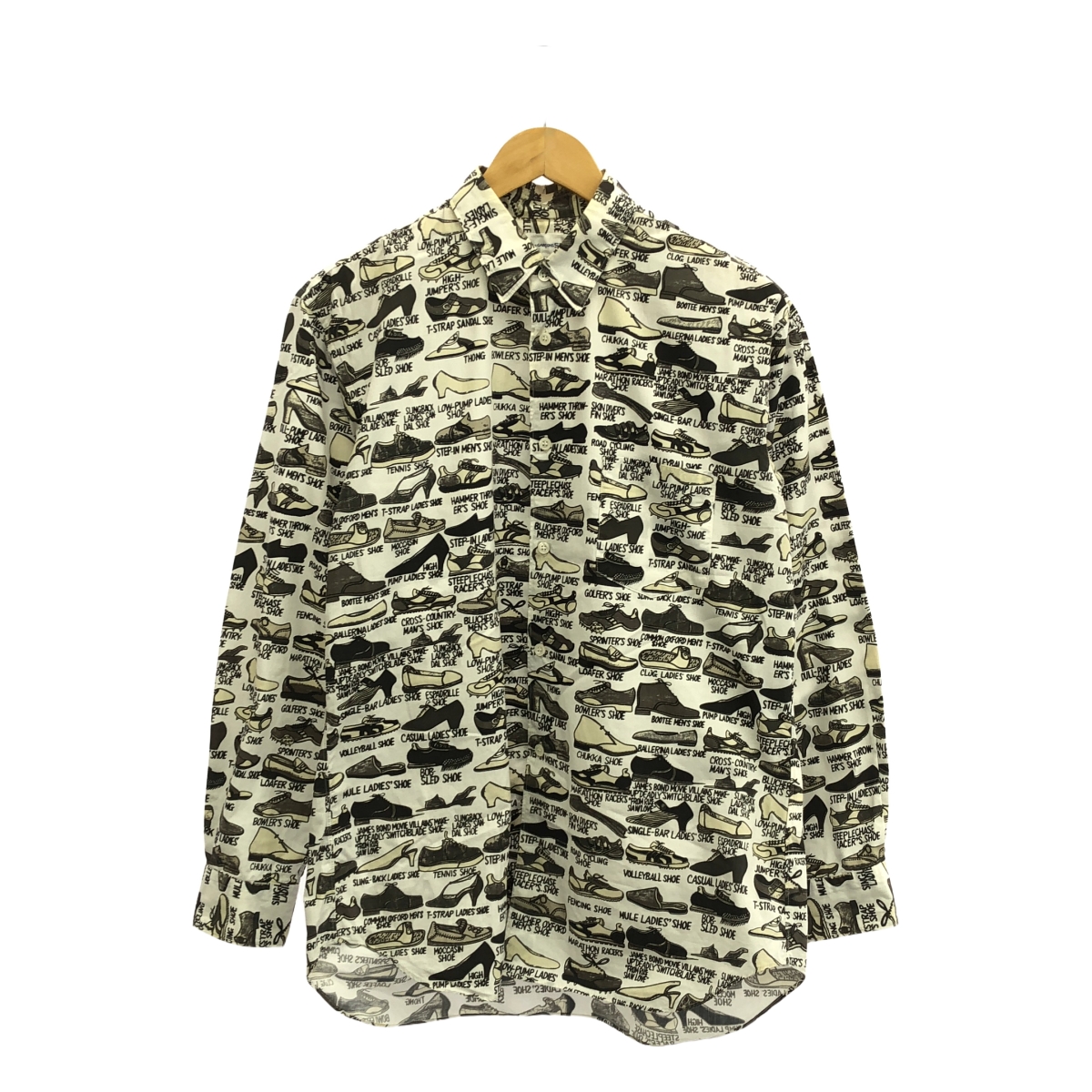 COMME des GARCONS SHIRT / コムデギャルソンシャツ | 2008SS | ×Gregory Blackstock グレゴリー・ブラックストック 総柄 コットン シャツ | M | メンズ