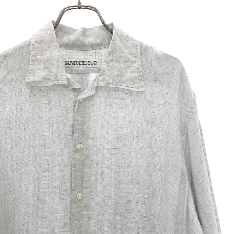 INDIVIDUALIZED SHIRTS / インディビジュアライズドシャツ | リネン シャツ ワンピース |
