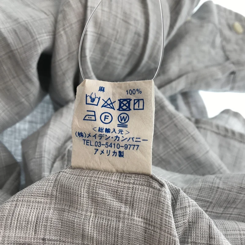 INDIVIDUALIZED SHIRTS / インディビジュアライズドシャツ | リネン シャツ ワンピース |