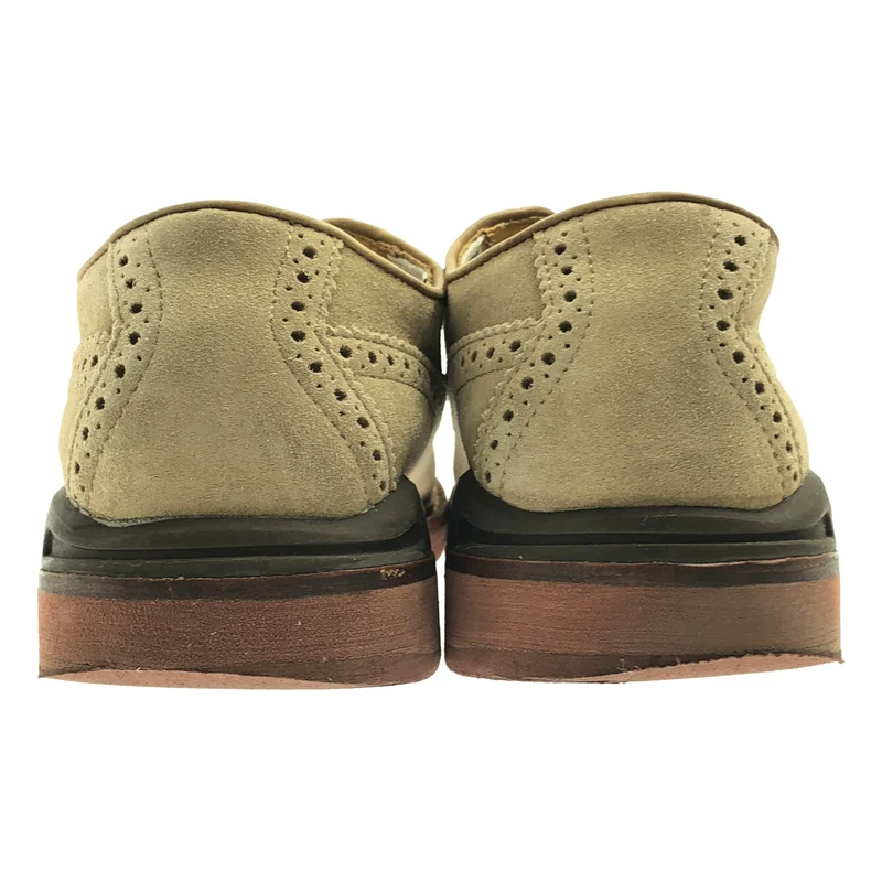visvim / ビズビム | PATRICIAN WT-FOLK スエード ウイングチップ レースアップシューズ | 9 | メンズ