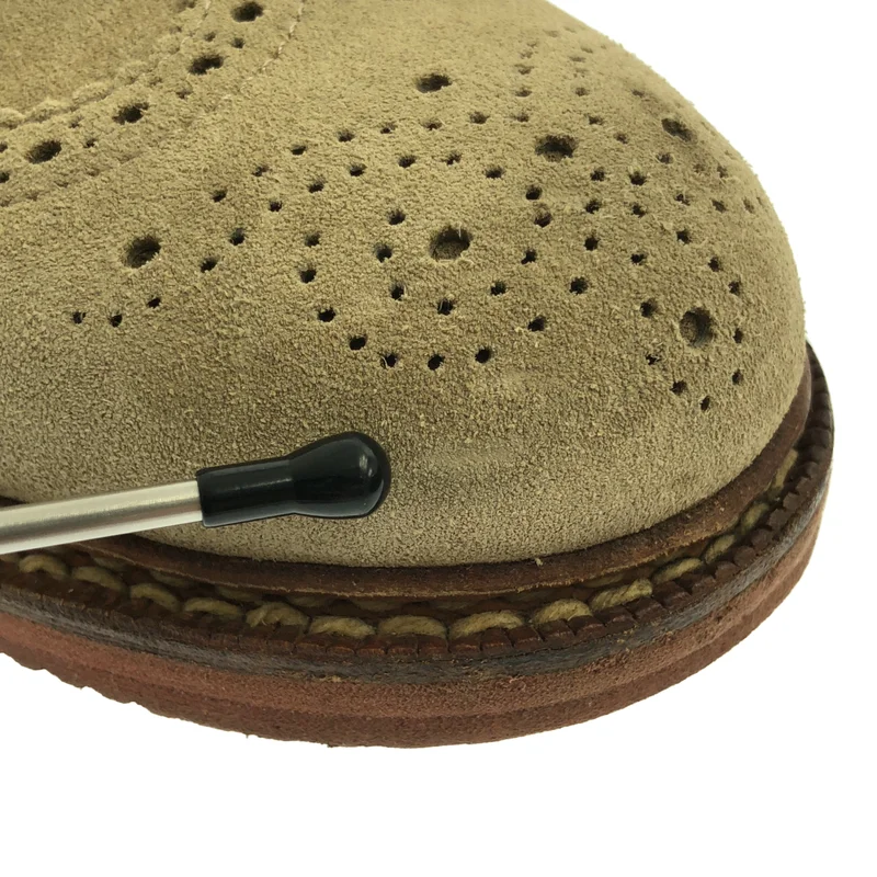 visvim / ビズビム | PATRICIAN WT-FOLK スエード ウイングチップ レースアップシューズ | 9 | メンズ