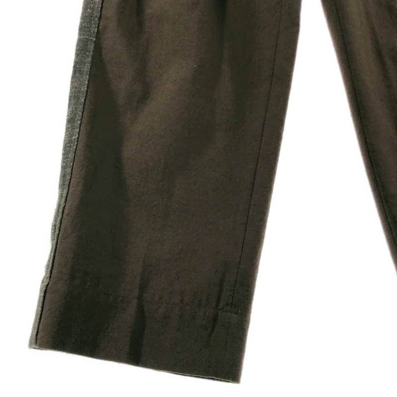 ziggy chen / ジギーチェン | 2023AW | SIDE TAPED WORKER TROUSERS / サイドライン シンチバック タック パンツ | 44 | メンズ