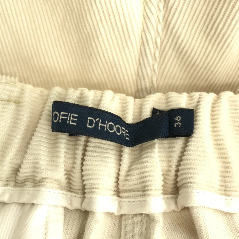 SOFIE D'HOORE / ソフィードール | コーデュロイ イージーパンツ | 36 | レディース