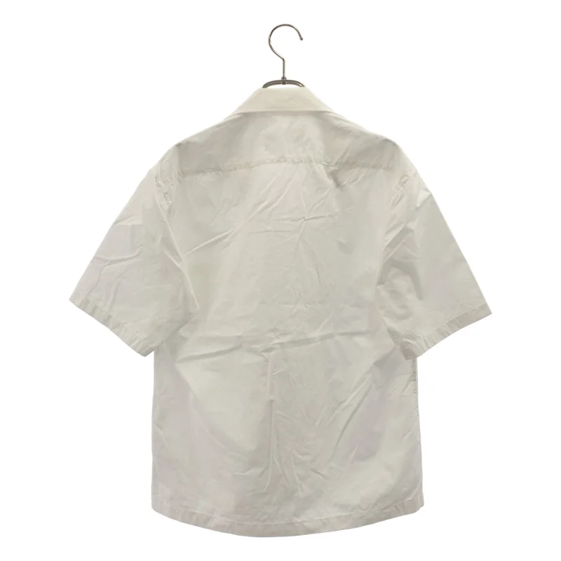 Maison Margiela / メゾンマルジェラ | 2018SS | コットン パッチワーク オープンカラー シャツ | 38 | メンズ