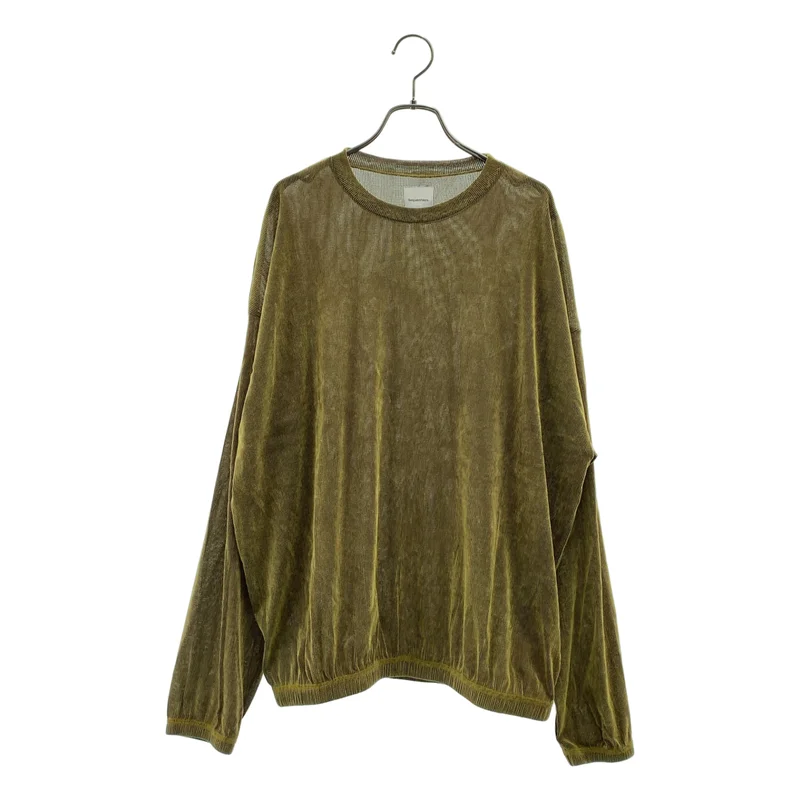 Sasquatchfabrix. / サスクワッチファブリックス | MESH VELOUR L/S SMOCK カットソー | L | メンズ