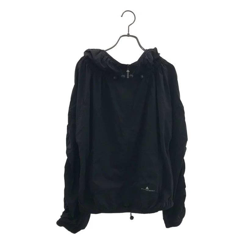 adidas by Stella McCartney / アディダスバイステラマッカートニー | ナイロン ギャザー フーデッド ジャケット | S | レディース