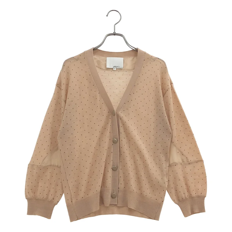 3.1 Phillip Lim / スリーワンフィリップリム | ドット カーディガン S111-7701FSM | M | レディース