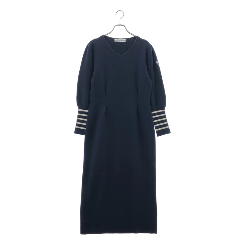 BORDERS at BALCONY / ボーダーズアットバルコニー | LADY KNIT DRESS / レディーニットドレス | 36 | レディース