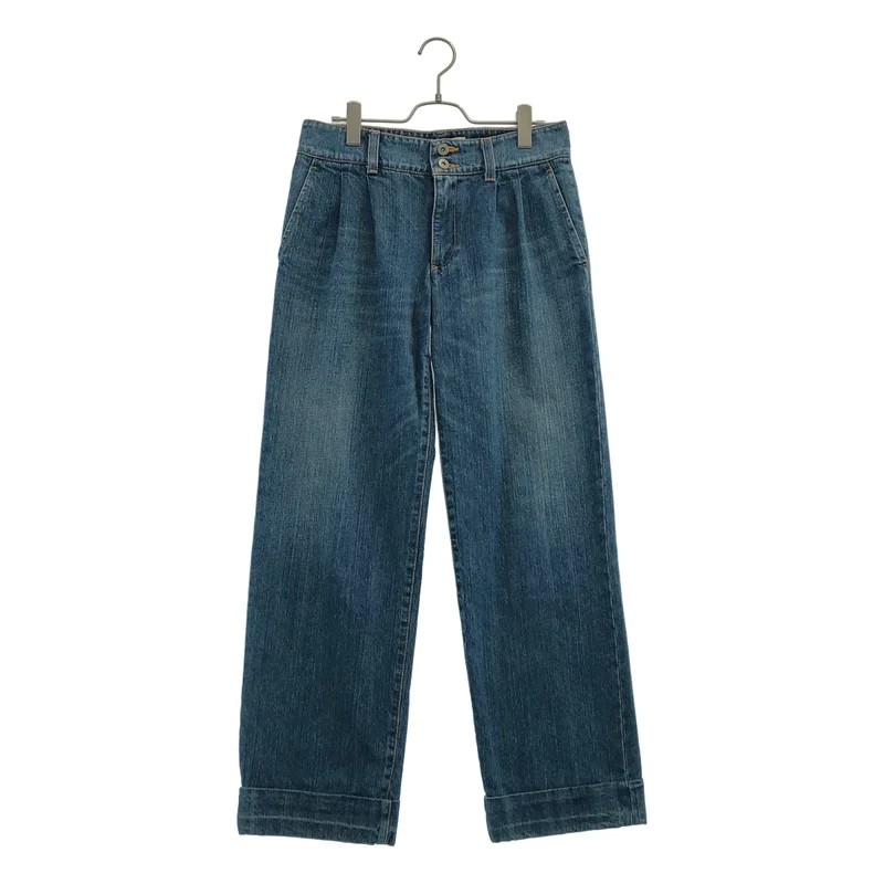 JUNYA WATANABE COMME des GARCONS / ジュンヤワタナベ | AD2008 | ロールアップ デニムパンツ | S | レディース