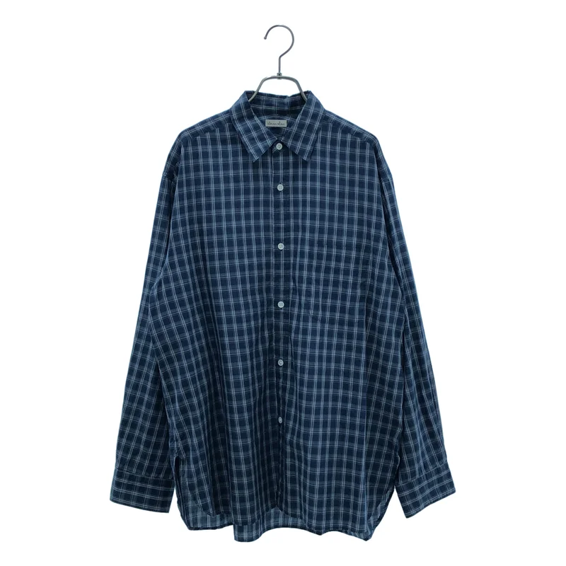 steven alan / スティーブンアラン | チェック レギュラーカラー シャツ | M | メンズ