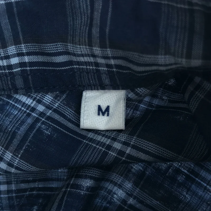 steven alan / スティーブンアラン | チェック レギュラーカラー シャツ | M | メンズ