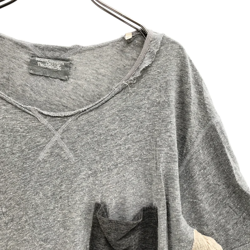 TAKAHIROMIYASHITA The Soloist / タカヒロミヤシタザソロイスト | 異素材切替 ポケットTシャツ s.0127 | S | メンズ