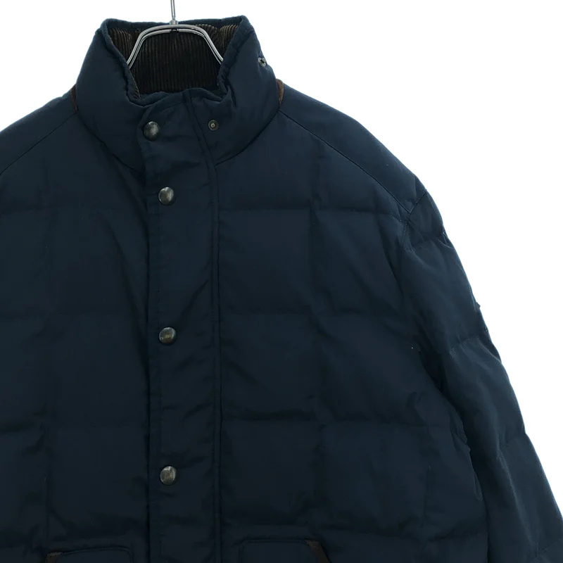 POLO BY RALPH LAUREN / ポロバイラルフローレン | ナイロン スタンドカラー ダウンジャケット | L | メンズ