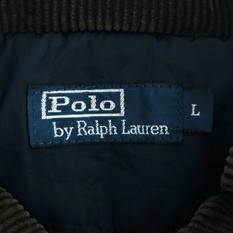 POLO BY RALPH LAUREN / ポロバイラルフローレン | ナイロン スタンドカラー ダウンジャケット | L | メンズ