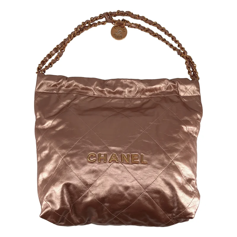 CHANEL / シャネル | シャネル22 レザー チェーン ショルダーバッグ AS3260 |