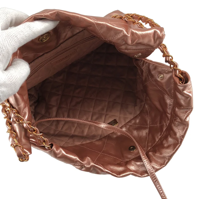 CHANEL / シャネル | シャネル22 レザー チェーン ショルダーバッグ AS3260 |