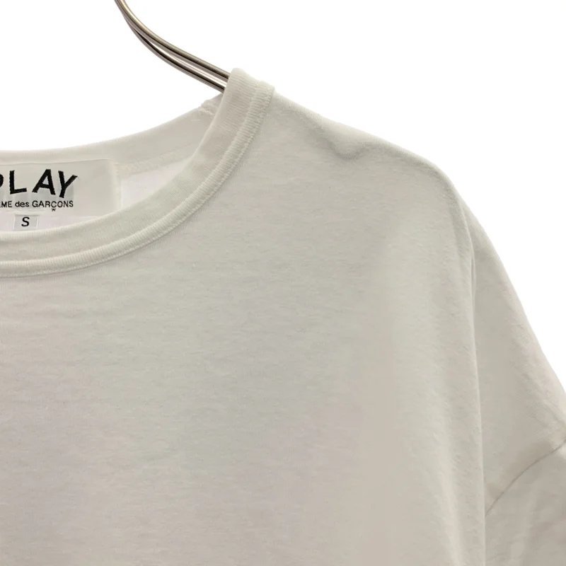 PLAY COMME des GARCONS / プレイコムデギャルソン | 2025 | ハートプリント ロゴ Tシャツ カットソー | S | メンズ