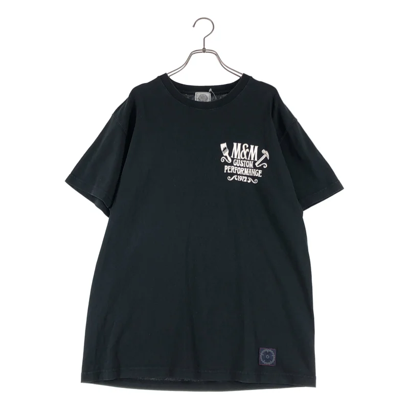 M&M / エムアンドエム | ロゴ 両面プリント Tシャツ カットソー | XL | メンズ