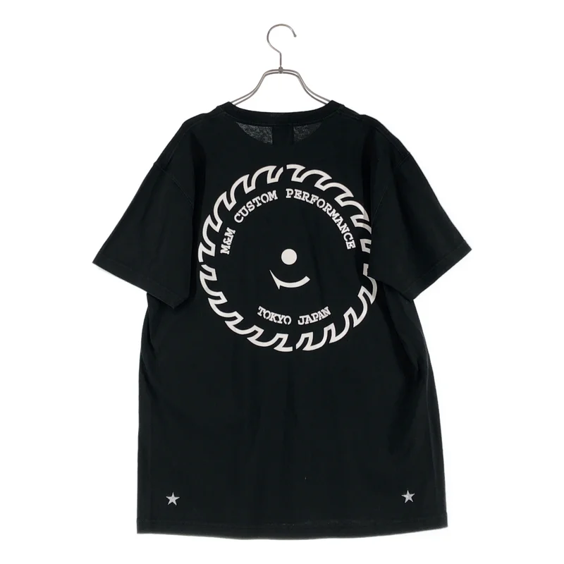 M&M / エムアンドエム | ロゴ 両面プリント Tシャツ カットソー | XL | メンズ
