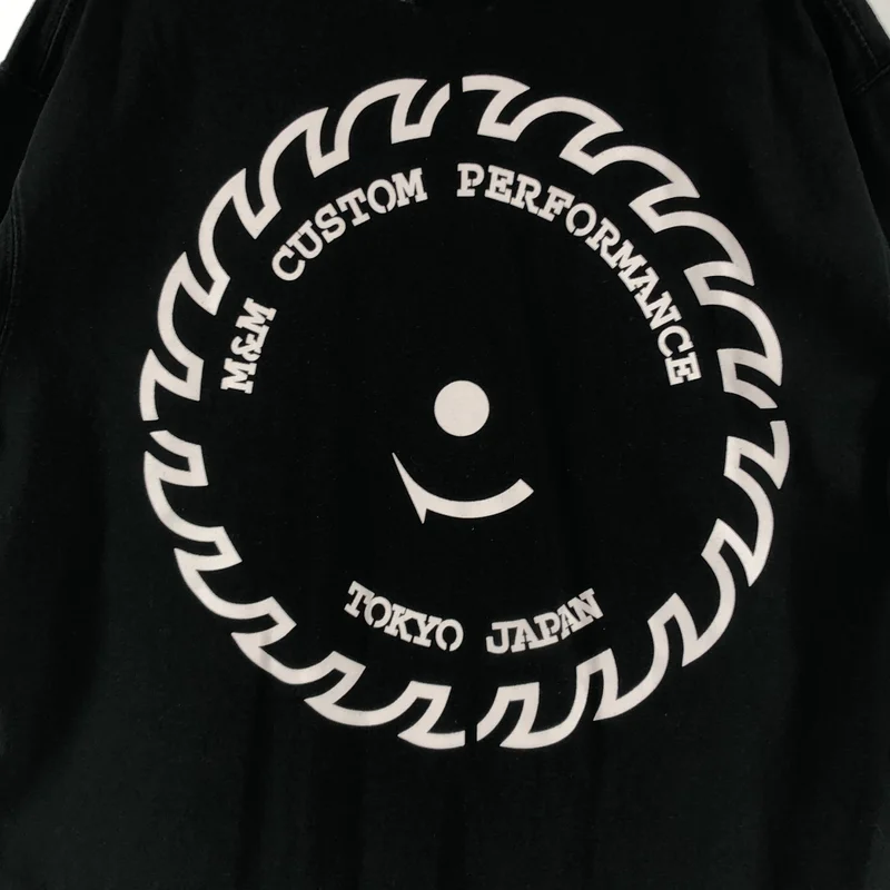 M&M / エムアンドエム | ロゴ 両面プリント Tシャツ カットソー | XL | メンズ