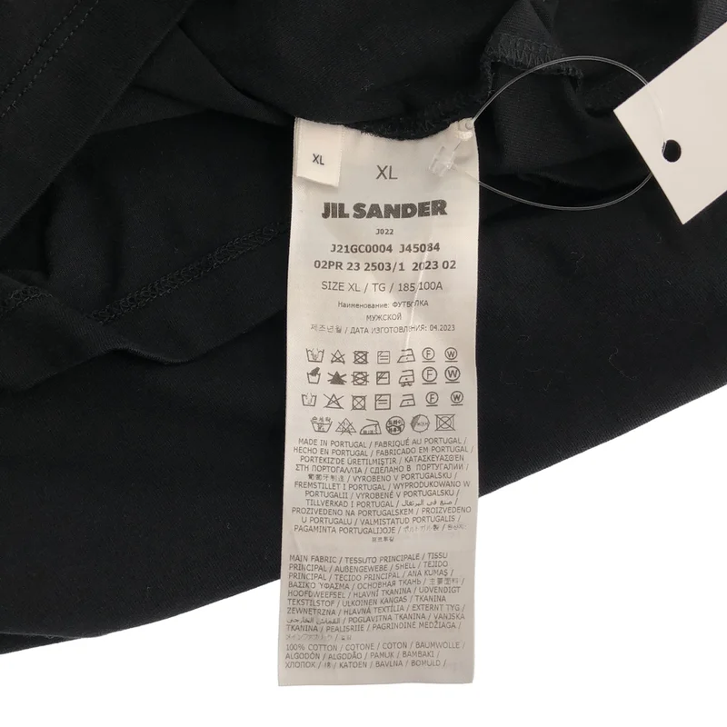 JIL SANDER / ジルサンダー | 2023AW | オーバーサイズ Tシャツ カットソー | XL | メンズ