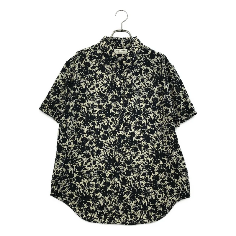SAINT LAURENT PARIS / サンローランパリ | 2022SS | シルク アロハシャツ | 38 | メンズ