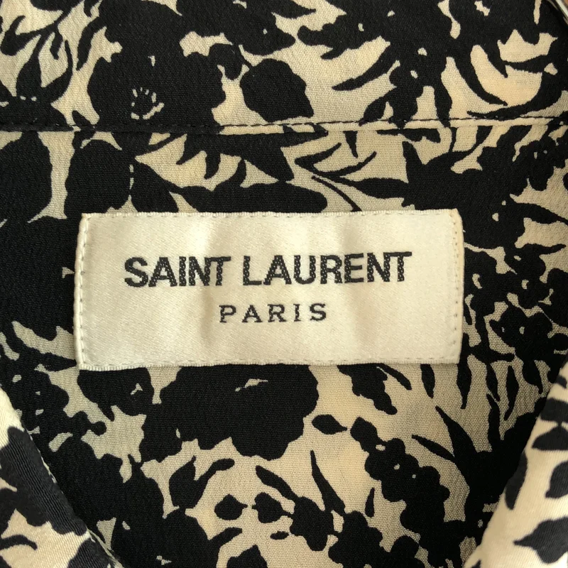 SAINT LAURENT PARIS / サンローランパリ | 2022SS | シルク アロハシャツ | 38 | メンズ