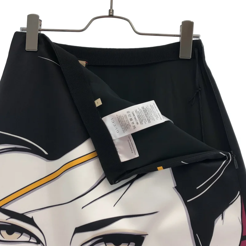 GUCCI / グッチ | × Patrick Nagel / アートプリント フレアスカート | 38 | レディース