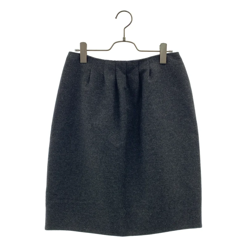 MARNI / マルニ | ウール タック タイトスカート | 42 | レディース