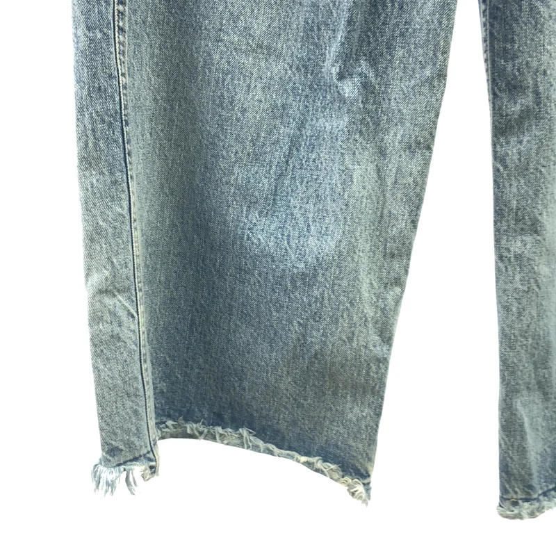 GOOD GRIEF / グッドグリーフ | L'Appartement 取扱 2way baggy denim デニム ボタンフライ パンツ | 2 | レディース