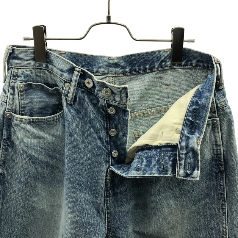 GOOD GRIEF / グッドグリーフ | L'Appartement 取扱 2way baggy denim デニム ボタンフライ パンツ | 2 | レディース