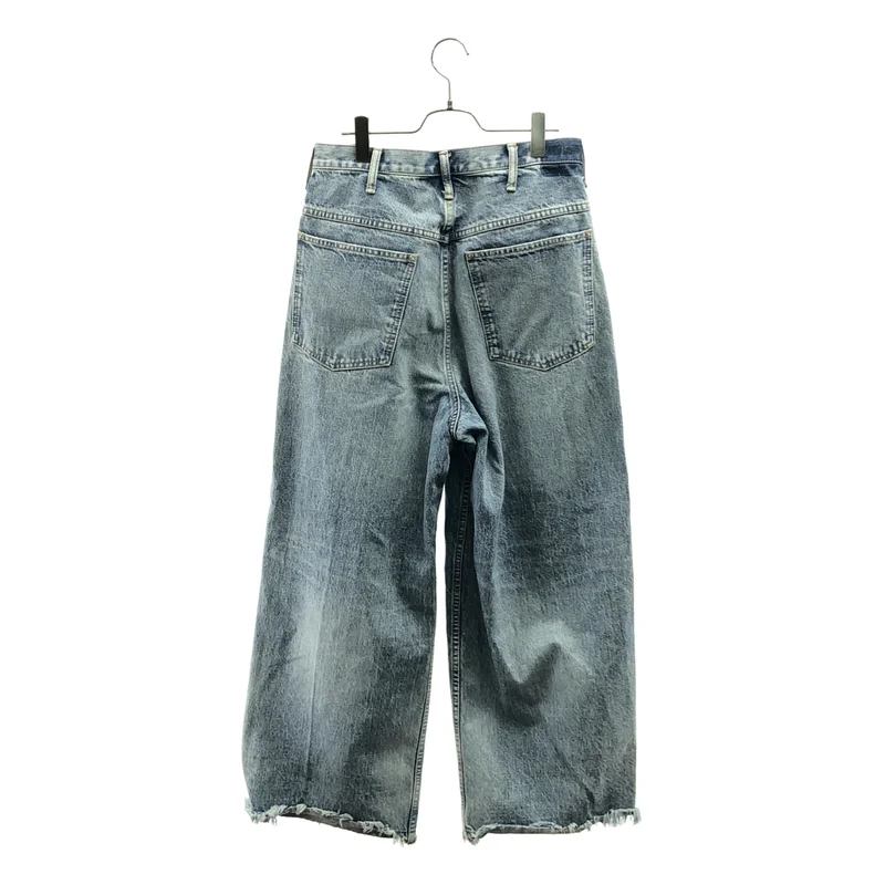 GOOD GRIEF / グッドグリーフ | L'Appartement 取扱 2way baggy denim デニム ボタンフライ パンツ | 2 | レディース