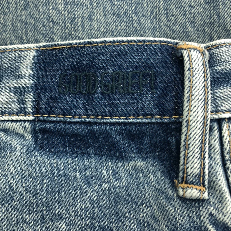 GOOD GRIEF / グッドグリーフ | L'Appartement 取扱 2way baggy denim デニム ボタンフライ パンツ | 2 | レディース