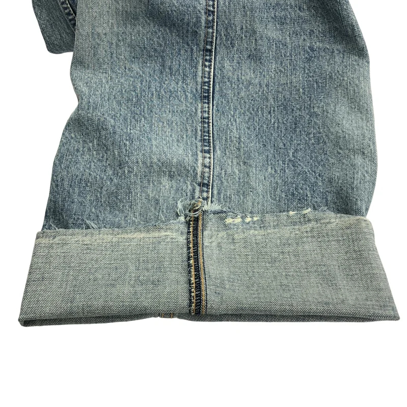 GOOD GRIEF / グッドグリーフ | L'Appartement 取扱 2way baggy denim デニム ボタンフライ パンツ | 2 | レディース