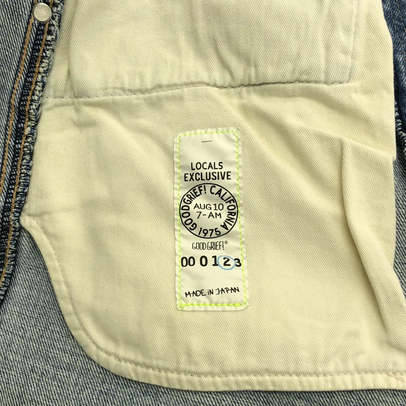 GOOD GRIEF / グッドグリーフ | L'Appartement 取扱 2way baggy denim デニム ボタンフライ パンツ | 2 | レディース