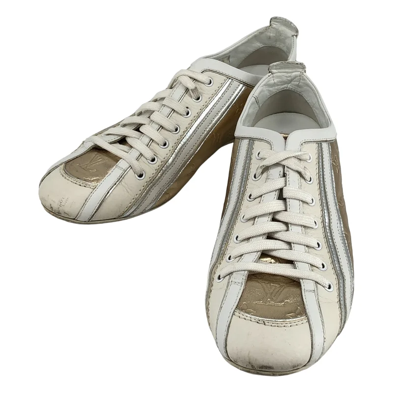 Louis Vuitton / ルイヴィトン | モノグラム レザー スニーカー LI 0097 | 36 | レディース