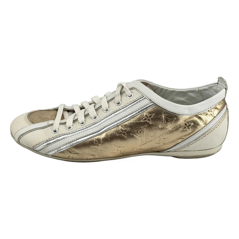 Louis Vuitton / ルイヴィトン | モノグラム レザー スニーカー LI 0097 | 36 | レディース