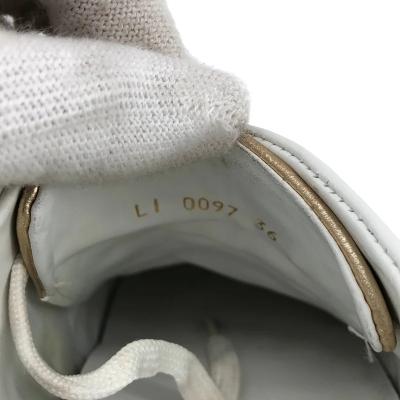 Louis Vuitton / ルイヴィトン | モノグラム レザー スニーカー LI 0097 | 36 | レディース