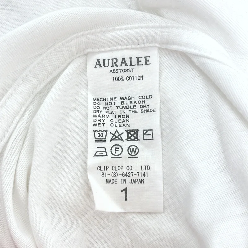 AURALEE / オーラリー | SEAMLESS CREW NECK HALF SLEEVE TEE Tシャツ | 1 | レディース